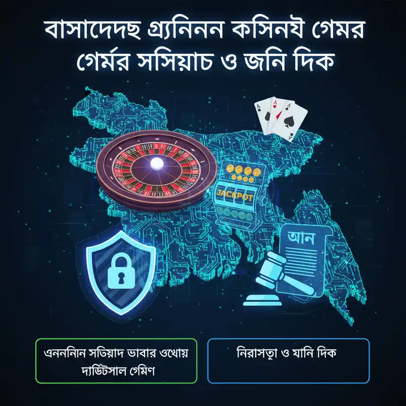 বাংলাদেশে নিরাপদ অনলাইন ক্যাসিনো গেম খেলার নির্দেশিকা